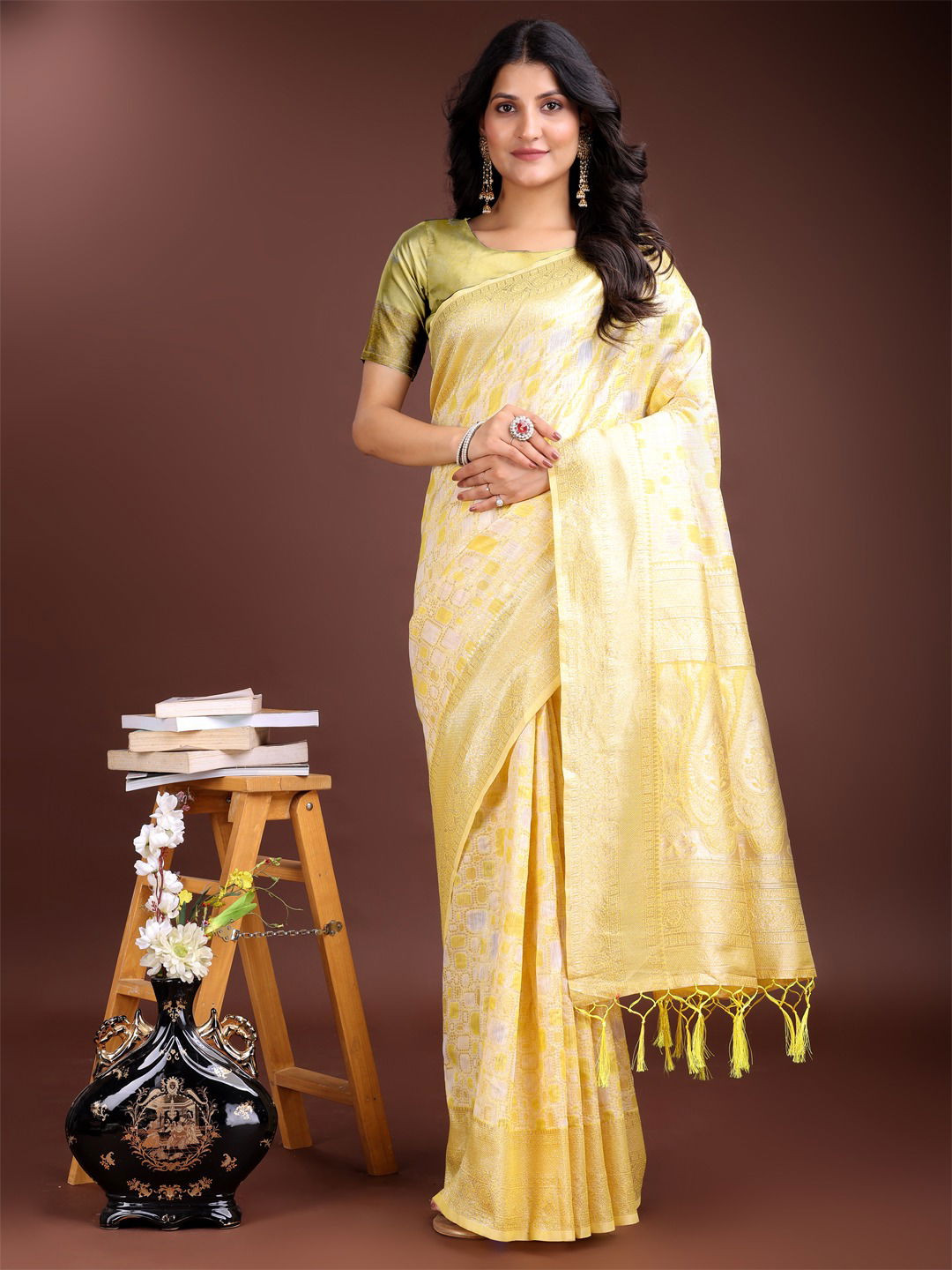 Mango Silk By Astita Linen Cotton Party Wear Saree Wholesalers In Delhi
